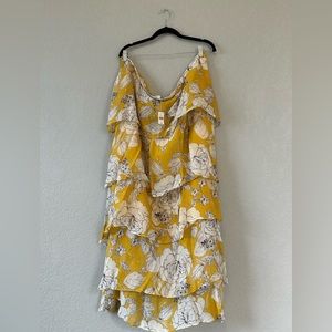 Anthropologie Tiered Maxi Skirt NWT sz 22